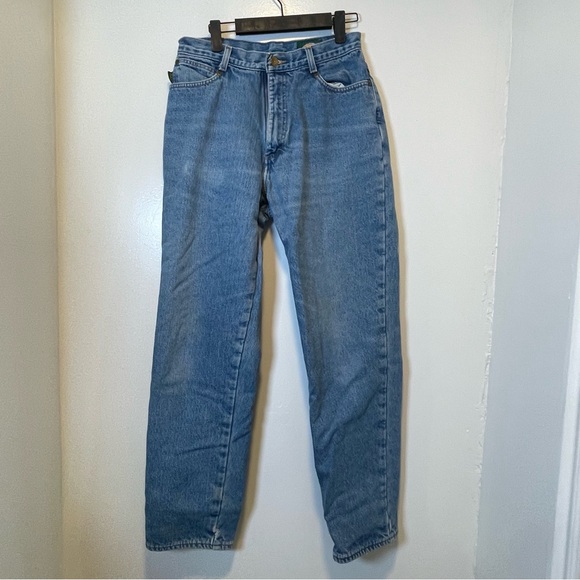 Cabelas‎ flannel lined jeans women's size 10 reg - Picture 1 of 5